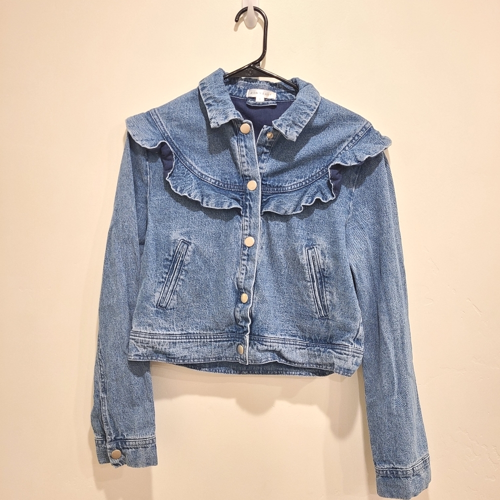 Denim Crop Jacket